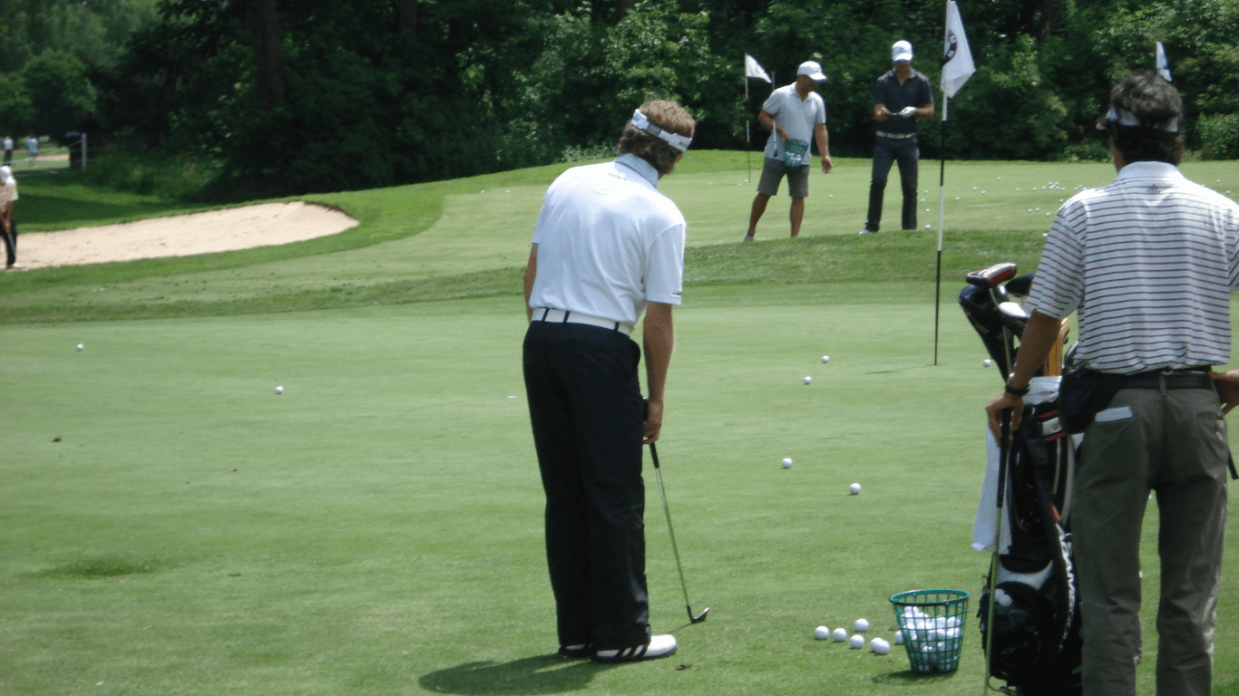 Golfers LPGA Players in The Buff