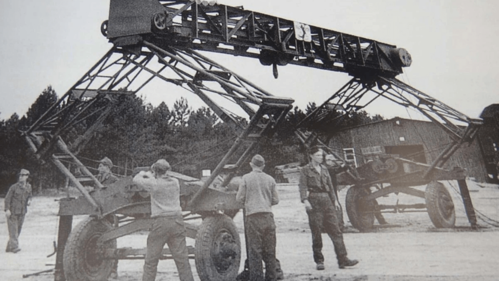 WW2 German Railway Gantry Crane